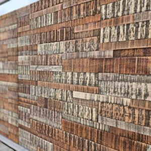 Rose Slate - Recycled Wood Mosaic